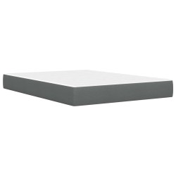 Cadre de lit avec matelas avec tête de lit Polyester 626030626030