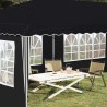 Tente de fête pop-up 575 x 289 x 245 cm Anthracite 626036626036