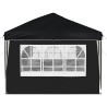 Tente de fête pop-up 575 x 289 x 245 cm Anthracite 626036626036