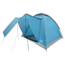Tente de camping avec toit Bleu 2 personnes Polyester et Acier 626040626040