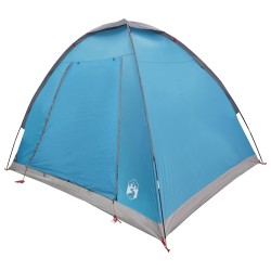 Tente de camping avec toit Bleu 2 personnes Polyester et Acier 626040626040