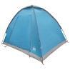 Tente de camping avec toit Bleu 2 personnes Polyester et Acier 626040626040