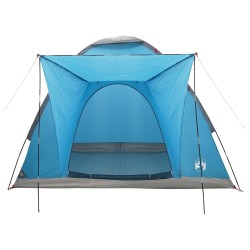 Tente de camping avec toit Bleu 2 personnes Polyester et Acier 626040626040