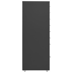 Classeur mobile Anthracite 28x41x109 cm Métal 626041626041