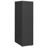 Classeur mobile Anthracite 28x41x109 cm Métal 626041626041