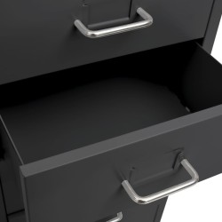 Classeur mobile Anthracite 28x41x109 cm Métal 626041626041
