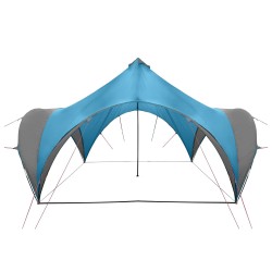 Tente de fête Bleu 400 x 400 x 320 cm Polyester et Acier 626046626046