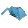 Tente de camping avec toit Bleu 4 personnes Polyester et Acier 626048626048