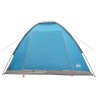 Tente de camping avec toit Bleu 4 personnes Polyester et Acier 626048626048