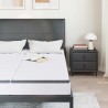 Matelas 2 pcs Blanc et Gris 80 x 200 cm Printemps Bonell 626051626051