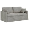 Canapé Gris clair 158 x 78 x 80 cm Velours 626055626055