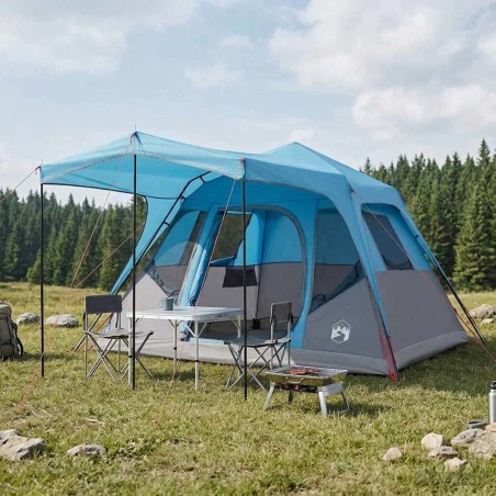 Tente familiale Bleu 305 x 275 x 190 cm Polyester et Acier 626060626060
