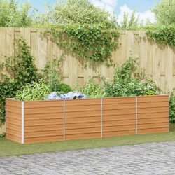 Jardinière surélevée Marron Clair 320 x 80 x 77 cm 626066626066