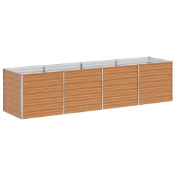 Jardinière surélevée Marron Clair 320 x 80 x 77 cm 626066626066