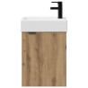 Meuble de salle de bain avec robinet Chêne artisanal 626077626077