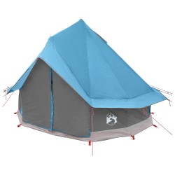 Tente Tipi avec toit Bleu 250 x 250 cm Polyester et Acier 626079626079
