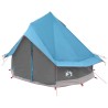 Tente Tipi avec toit Bleu 250 x 250 cm Polyester et Acier 626079626079