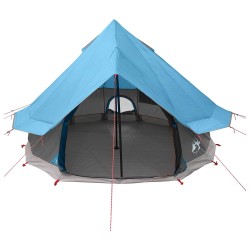Tente Tipi avec toit Bleu 250 x 250 cm Polyester et Acier 626079626079