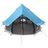Tente Tipi avec toit Bleu 250 x 250 cm Polyester et Acier 626079626079