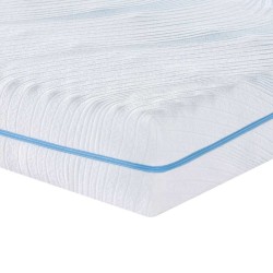 Matelas Moyennement ferme 120 x 200 cm Blanc 626081626081