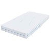 Matelas Moyennement ferme 120 x 200 cm Blanc 626081626081