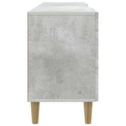 Meuble TV 102 x 34,5 x 50 cm Gris béton Bois d'ingénierie 626092626092