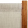 Cloison de séparation 3 panneaux gris clair 210x180 cm 626095626095
