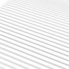 Matelas en mousse blanc 140x210 cm dureté H2 H3 626099626099