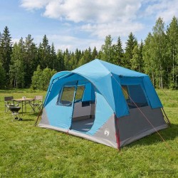Tente Instantanée Bleu 365 x 380 x 200 cm Polyester et Acier 626113626113