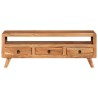Meuble TV 110x30x40 cm Bois d'acacia massif 626118626118