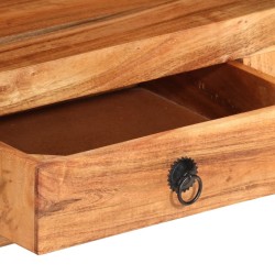 Meuble TV 110x30x40 cm Bois d'acacia massif 626118626118