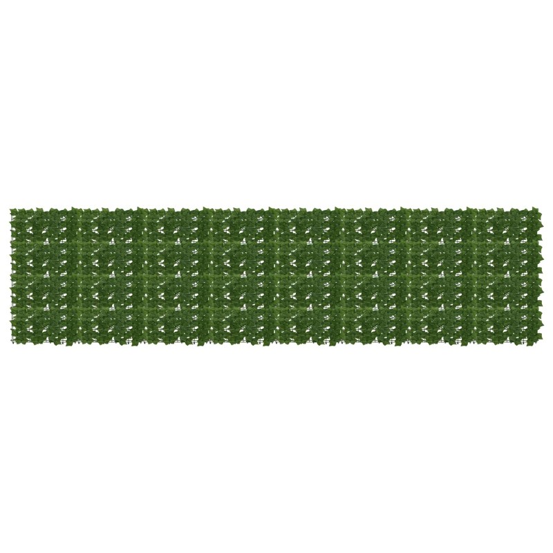 Écran de balcon avec feuilles Vert 400 x 100 cm 626119626119