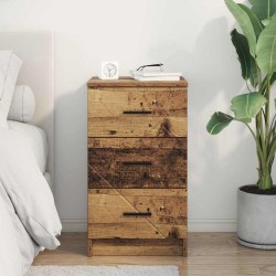 Cabinet de chevet Bois ancien 38 x 38 x 66 cm Bois d'ingénierie 626139626139