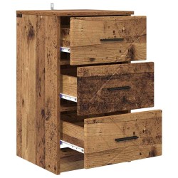 Cabinet de chevet Bois ancien 38 x 38 x 66 cm Bois d'ingénierie 626139626139