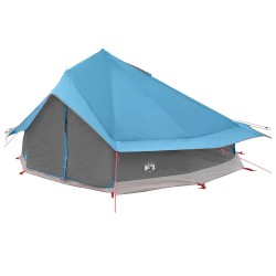 Tente Tipi avec toit Bleu 800 x 800 x 430 cm Polyester et Acier 626143626143