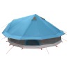 Tente Tipi avec toit Bleu 800 x 800 x 430 cm Polyester et Acier 626143626143