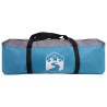 Tente Tipi avec toit Bleu 800 x 800 x 430 cm Polyester et Acier 626143626143