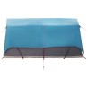 Tente tunnel avec toit Bleu 8 personnes Polyester et Acier 626145626145