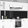 Crédence de cuisine 2 pcs Noir 120 x 60 cm verre trempé 626147626147