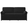 Sofa 3 places Noir 198 x 83 x 95 cm Velours 626148626148