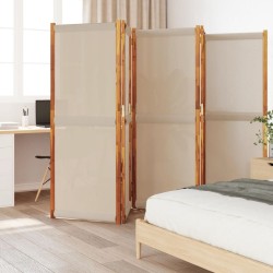 Cloison de séparation 5 panneaux taupe 350x180 cm 626150626150