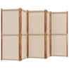 Cloison de séparation 5 panneaux taupe 350x180 cm 626150626150