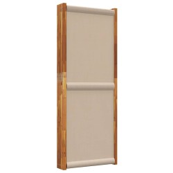 Cloison de séparation 5 panneaux taupe 350x180 cm 626150626150