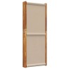 Cloison de séparation 5 panneaux taupe 350x180 cm 626150626150