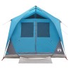 Tente tunnel avec toit Bleu 10 personnes Polyester et Acier 626157626157