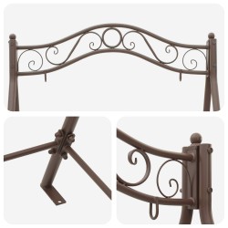 Cadre de balançoire Marron ancien 113 x 121,5 x 168 cm Acier 626158626158