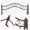 Cadre de balançoire Marron ancien 113 x 121,5 x 168 cm Acier 626158626158