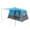 Tente familiale avec toit Bleu 320 x 210 x 180 cm Polyester 626167626167