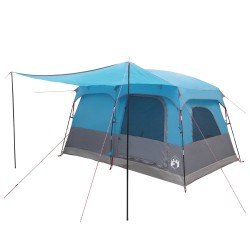 Tente familiale avec toit Bleu 320 x 210 x 180 cm Polyester 626167626167