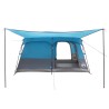 Tente familiale avec toit Bleu 320 x 210 x 180 cm Polyester 626167626167